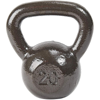 Signature Fitness Cast Iron Kettlebell 20lb: was $44.99, now $23.99 at Amazon