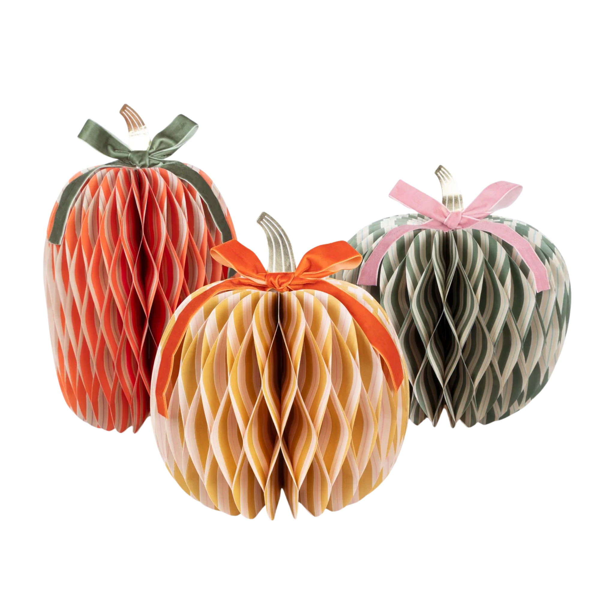 paper pumpkins