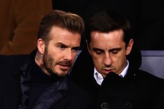 David Beckham and Gary Neville are back together having taken over at a League Two side