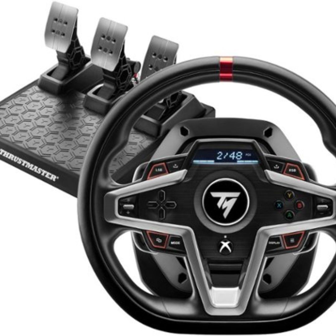 Go NUTS playing Forza Motorsport with the Thrustmaster T248X