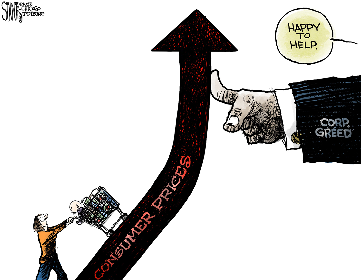 Poltics Political Cartoon