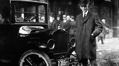 Henry Ford With His Model T © Getty Images