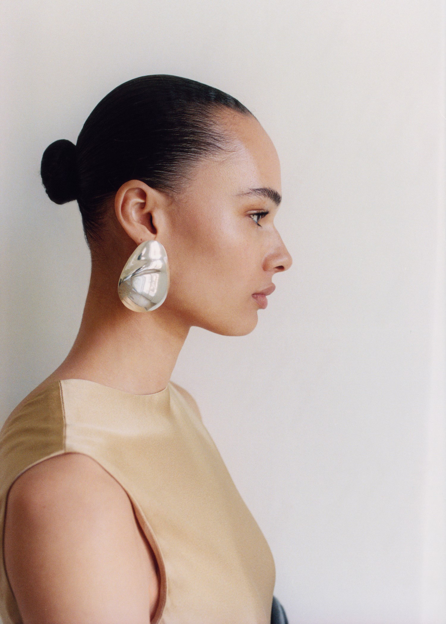 MANGO, Maxi Oval Design Earrings - Women | Mango United Kingdom