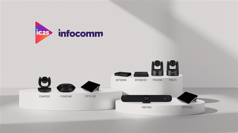 The new solutions from AVer , including PTZs and room kits, to debut at InfoComm.