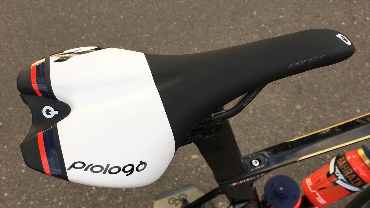 Prologo provide both Bahrain-Merida and Astana with specific team-issue saddles