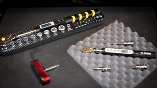 Torque wrenches in a toolbox