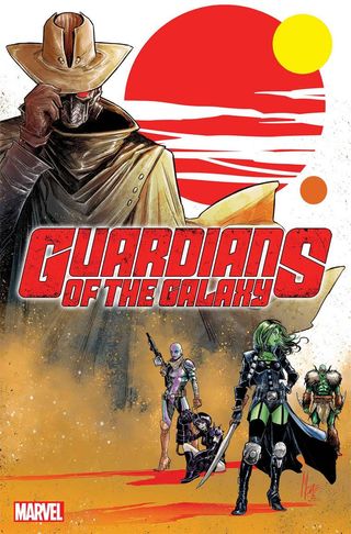 Cover art from the upcoming "Guardians of the Galaxy" comic series.