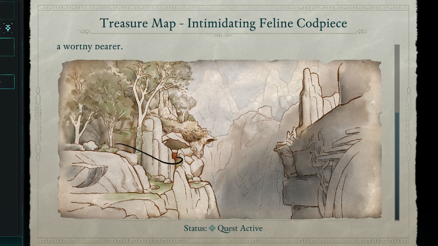 Image showing map position of Initmidating Feline Codpiece