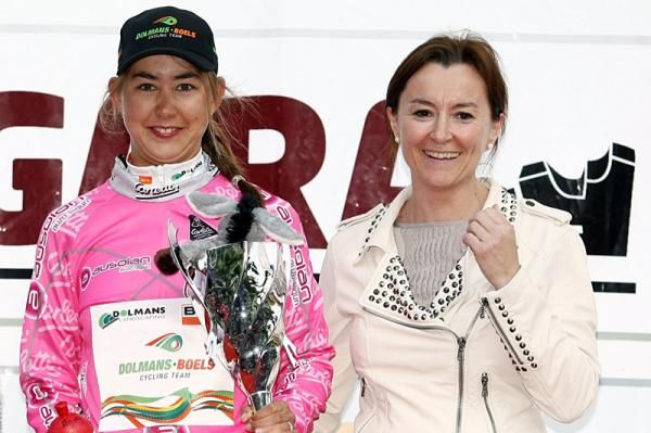 Best young rider Anouska Koster (Dolmans-Boels Cyclingteam)