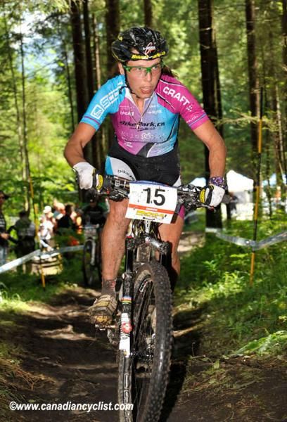 Marielle Saner-Guinchard (Bikepark.ch Scott) has switched from Downhill to XC.