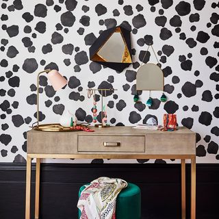dotty with dalmatian wall
