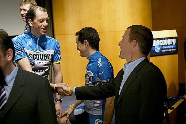 Lance wishes his old teammates well.
