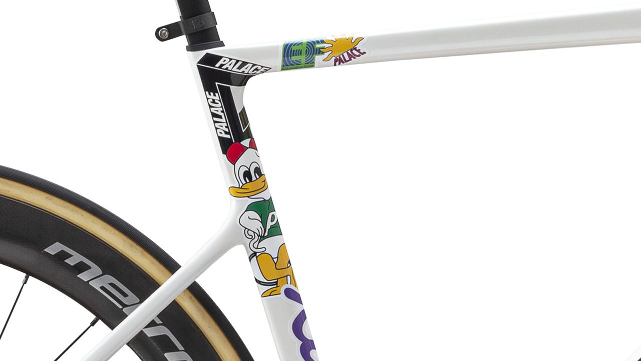 EF Pro Cycling x Palace Skateboards Cannondale bike