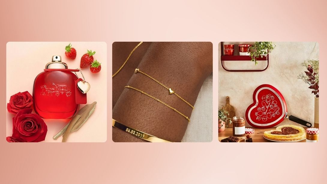 February shopping edit including Coach perfume, Monica Vinader jewellery and Tefal pans