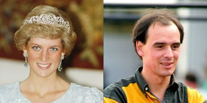Princess Diana with James Gilbey 