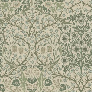 Morris & Co. x Mcgee & Co. Blackthorn Wallpaper