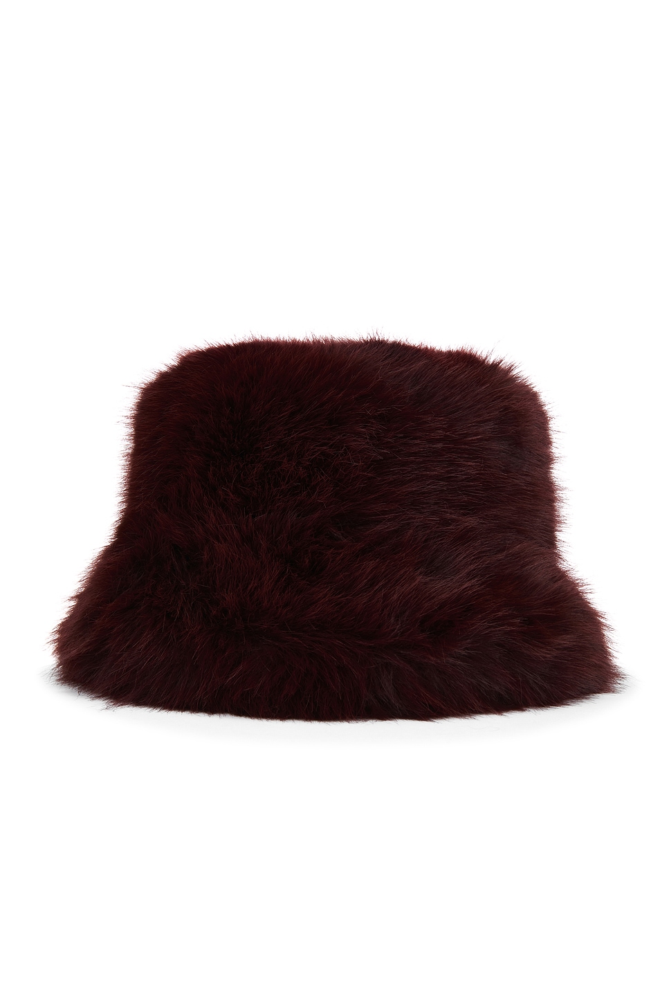 Oversized Faux Fur Bucket Hat