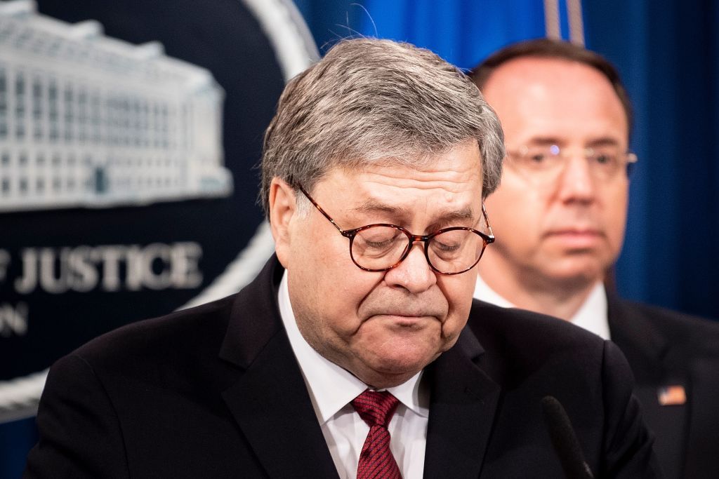 William Barr and Rod Rosenstein