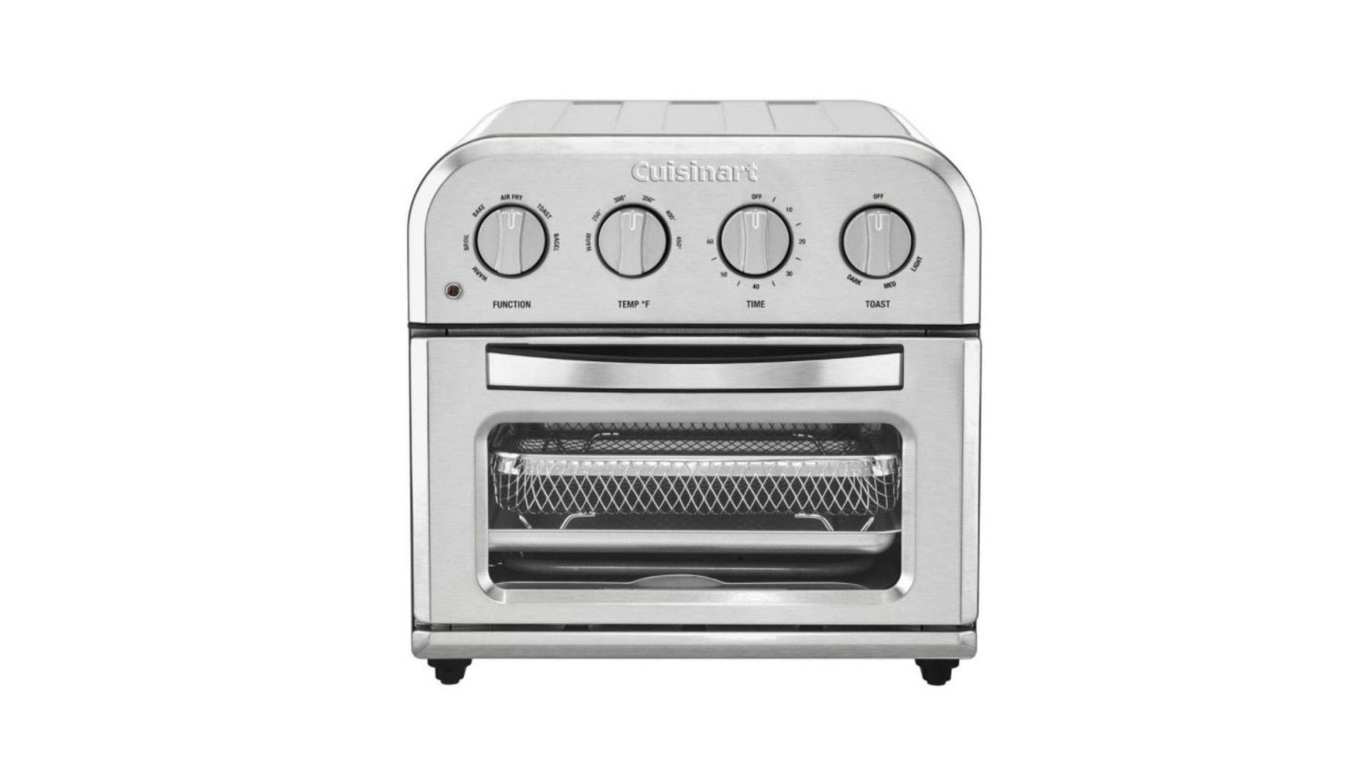 Cuisinart Compact Air Fryer Toaster Oven Stainless Steel TOA-26 - Best Buy
