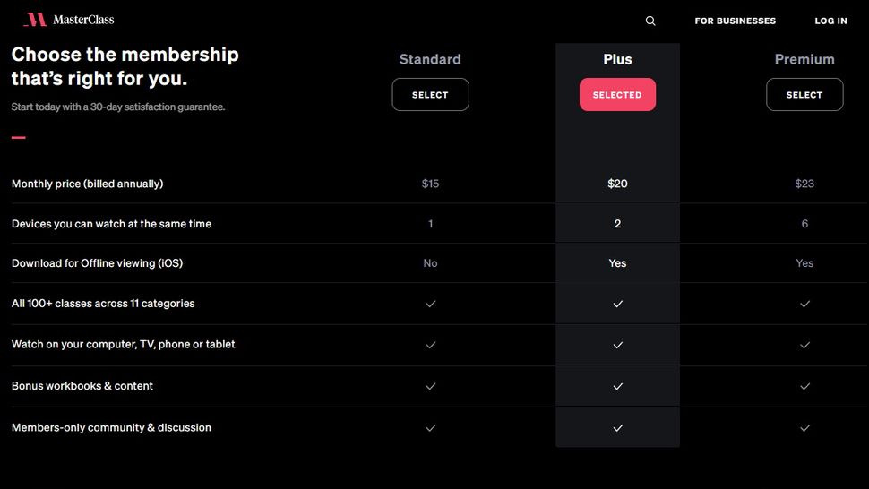 MasterClass learning platform review TechRadar