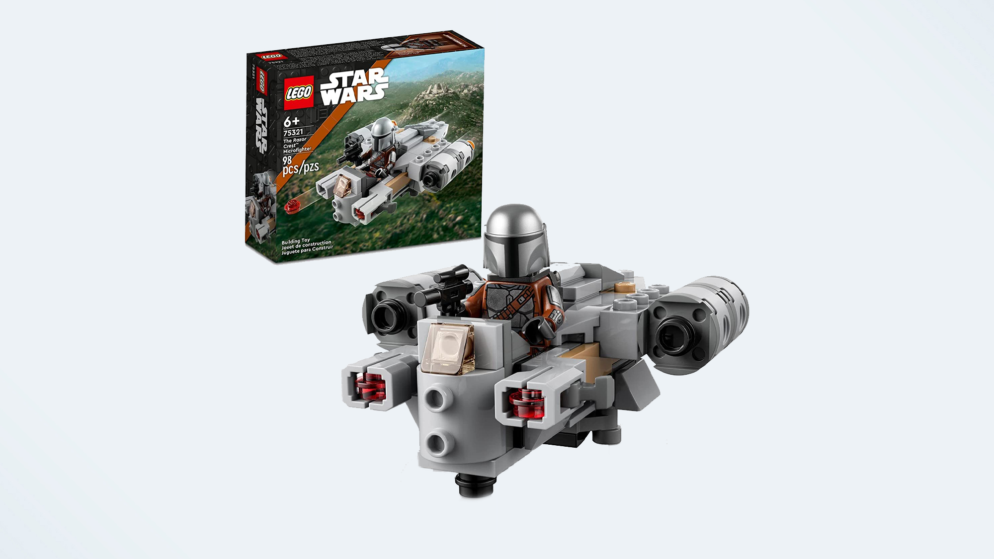 Los mejores rellenadores de medias: LEGO Star Wars The Razor Crest Microfighter
