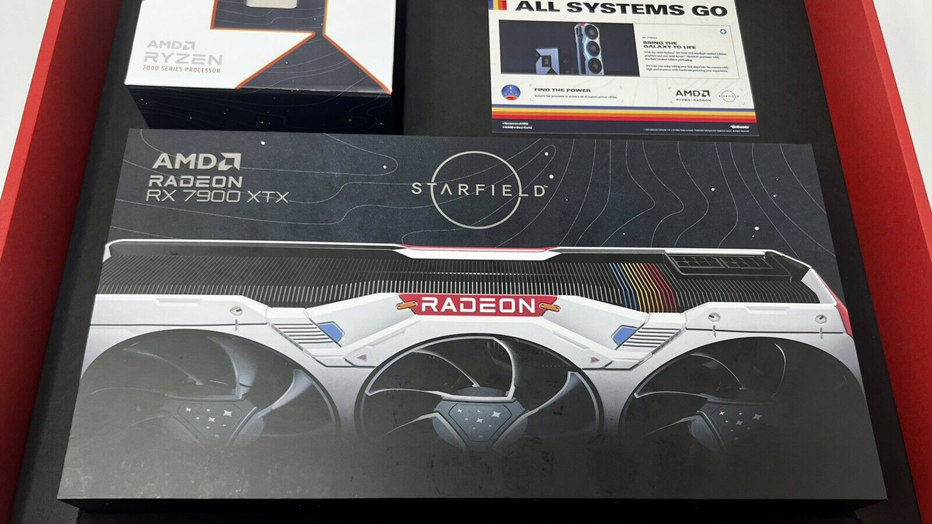  A 1/500 limited edition Starfield graphics card and CPU bundle is up for auction 