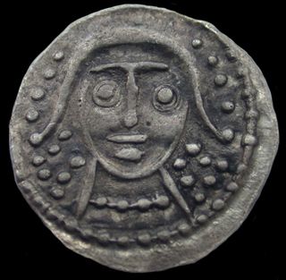 One of the most exciting Little Carlton finds was this sceat, a type of silver coin used in Anglo-Saxon England.