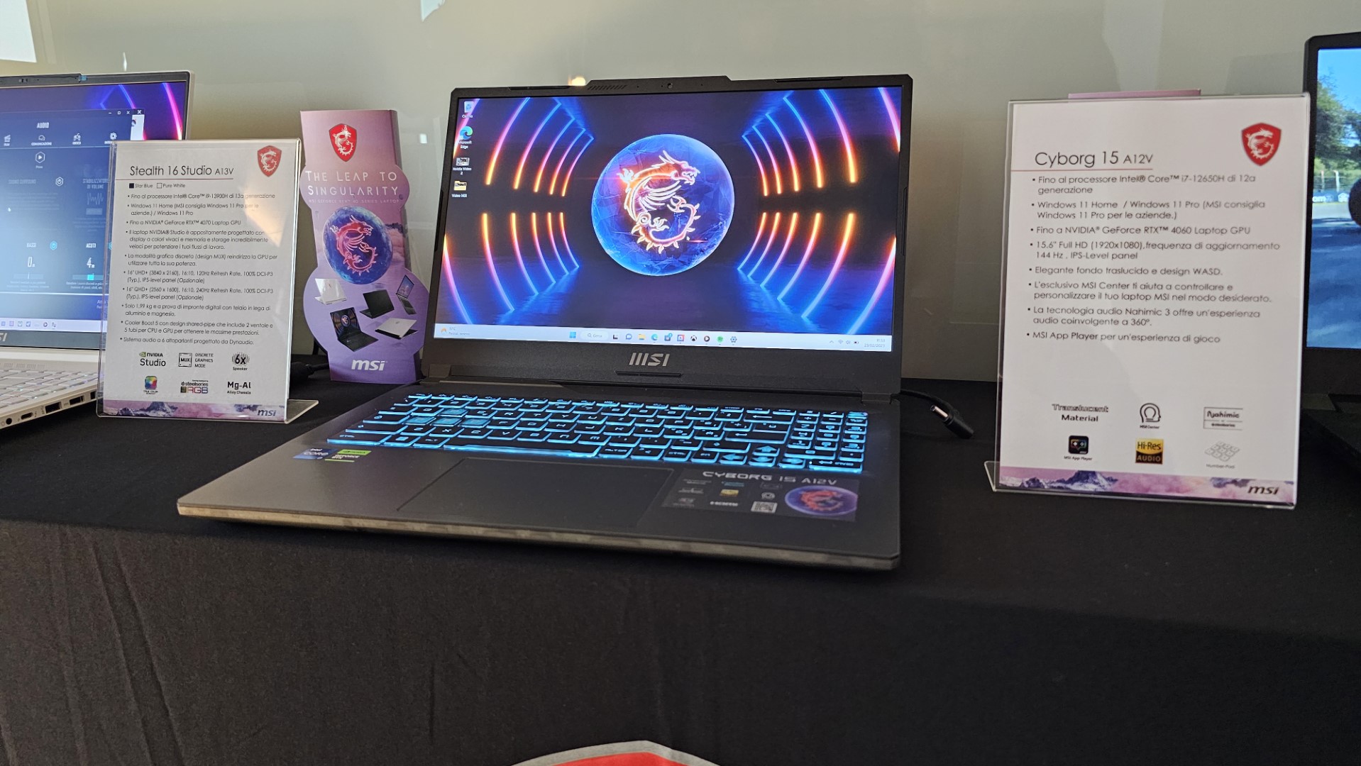 MSI laptops 2023