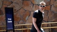 OpenAI CEO Sam Altman arrives at the Sun Valley lodge for the Allen & Company Sun Valley Conference on July 8, 2025 in Sun Valley, Idaho.