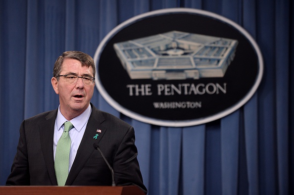 Secretary of Defense Ashton Carter.