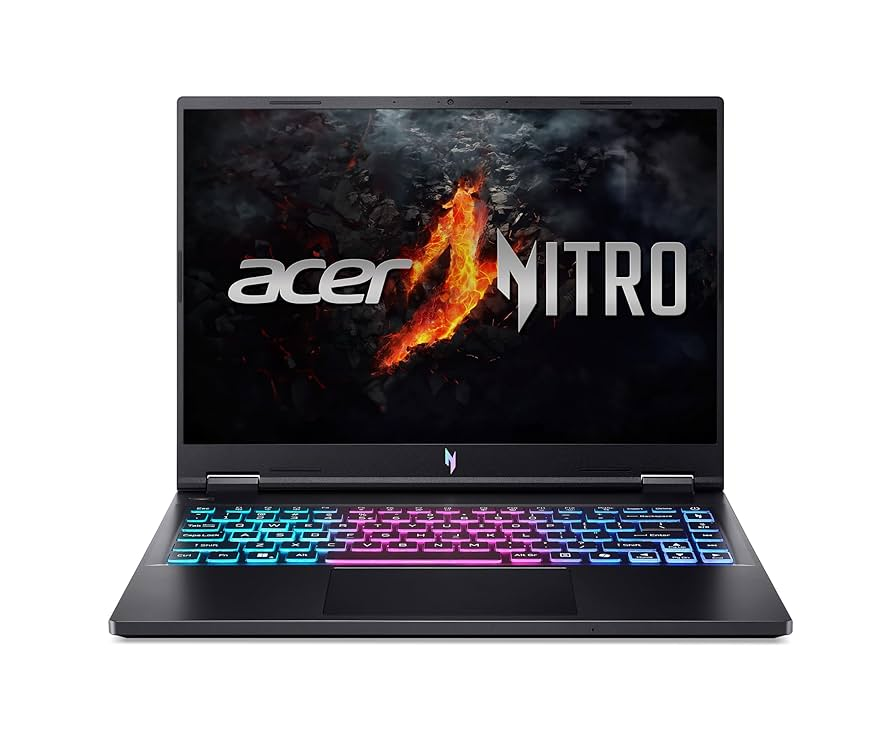 The Acer Nitro 14 gaming laptop.