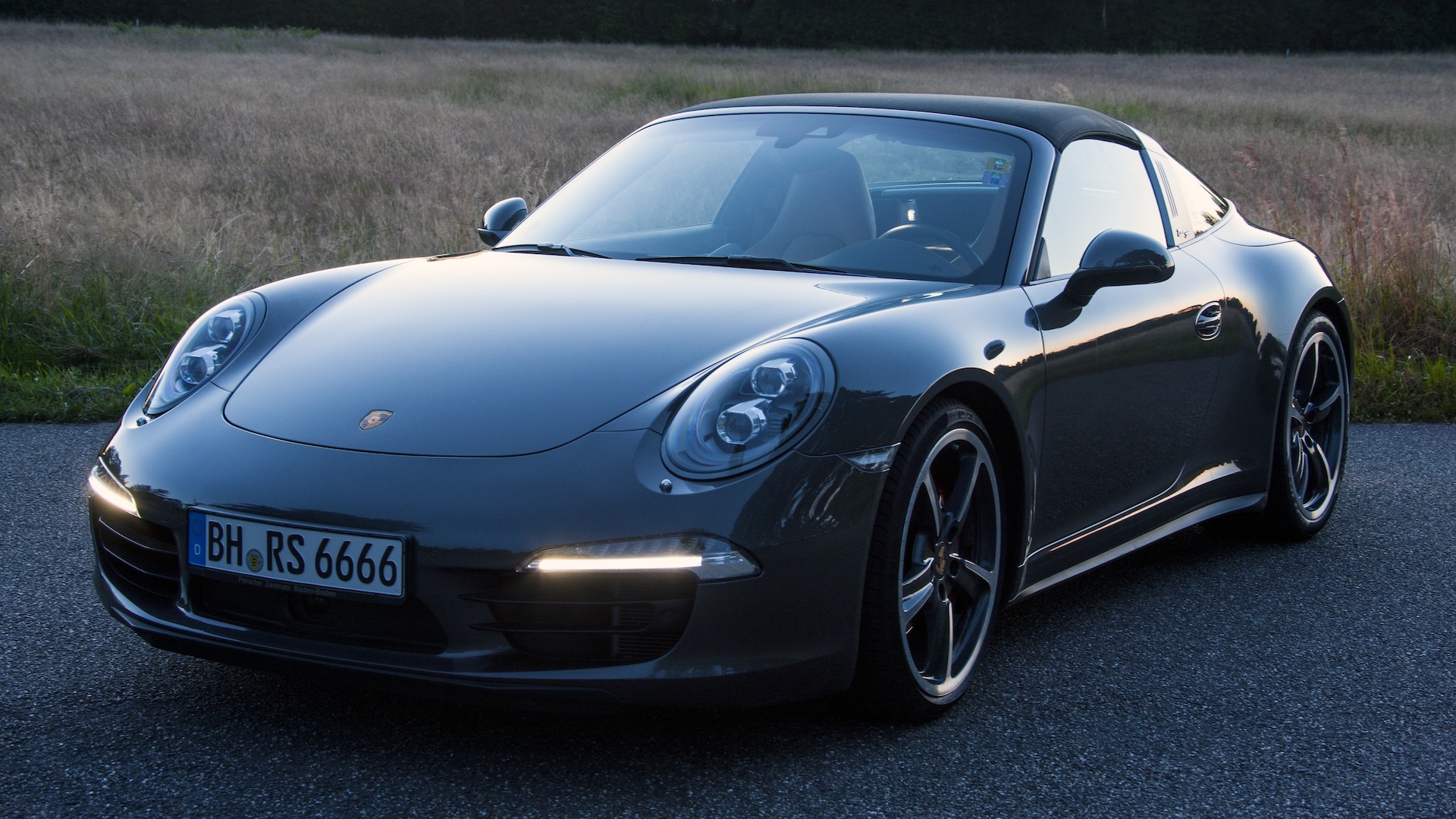 JUNE 22: Porsche 911 991 Targa 4S, 2014 during the Automotive 2016 on June 22, 2016. (Photo by Rainer Schlegelmilch/Getty Images)