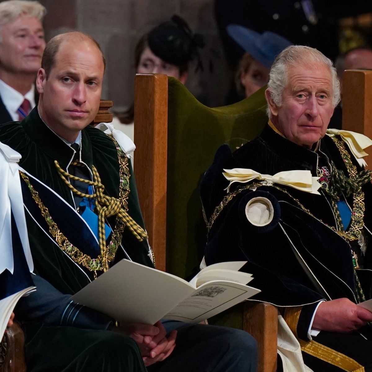 Prince William and King Charles at The Coronation of King Charles III
