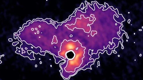 A stellar treat for Valentine's Day: Heart-shaped outburst stuns astronomers