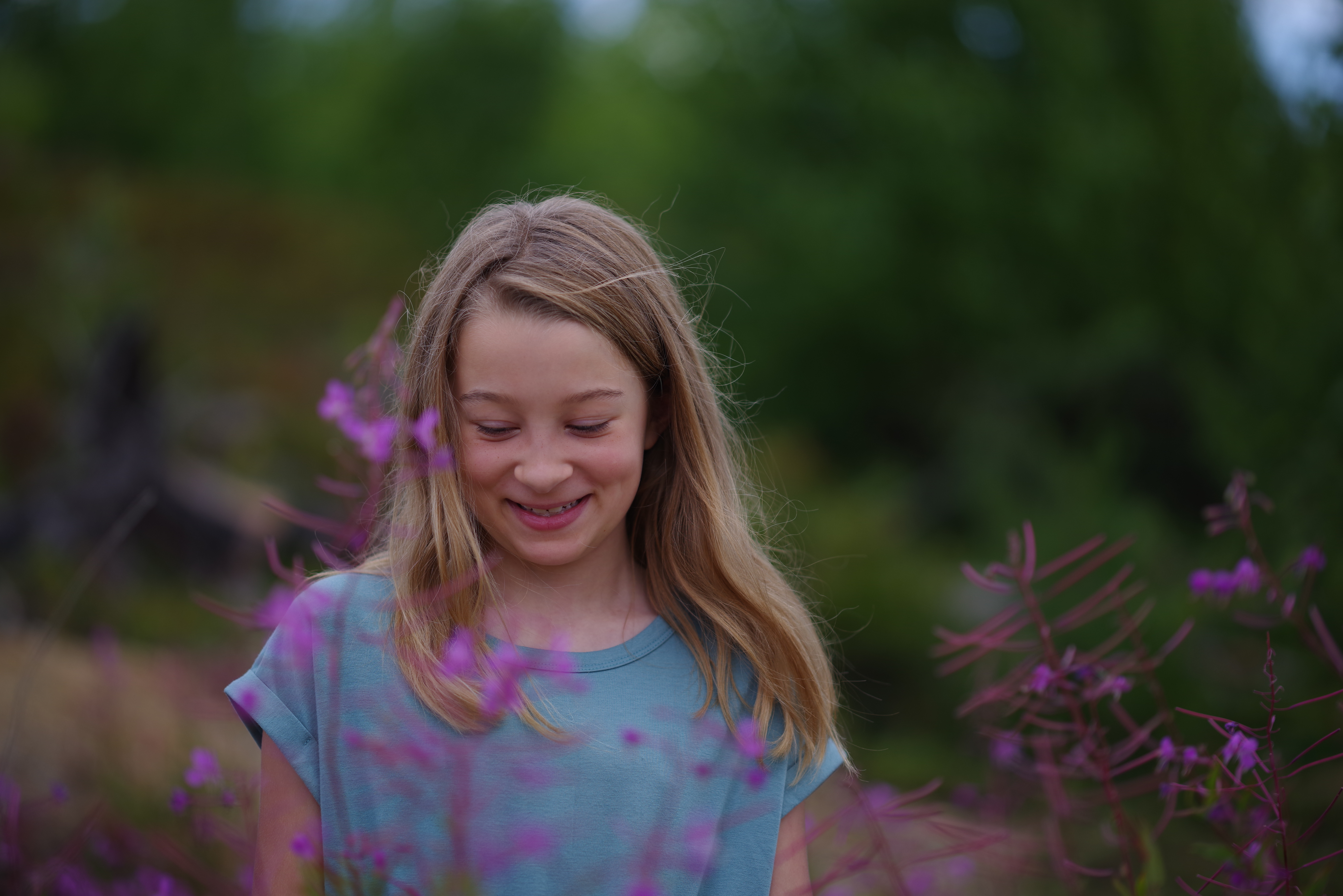 A portrait taken with the Pentax 85mm f/1.4 lens