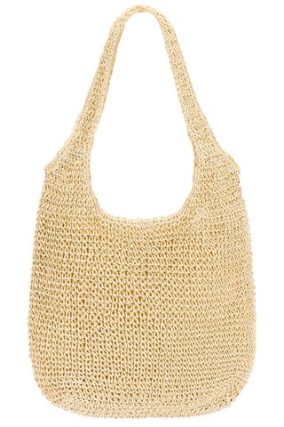 Slouch Raffia Bag