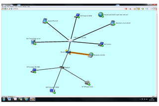 If you’re not happy with the way your network map looks, you can easily customise it with a variety of icon sets.