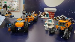 Lego City Arctic Mobile Exploration Base and Lego City Arctic Scout Truck
