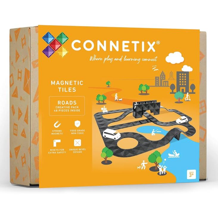 Connetix Magnetic Tiles Road Creative Pack