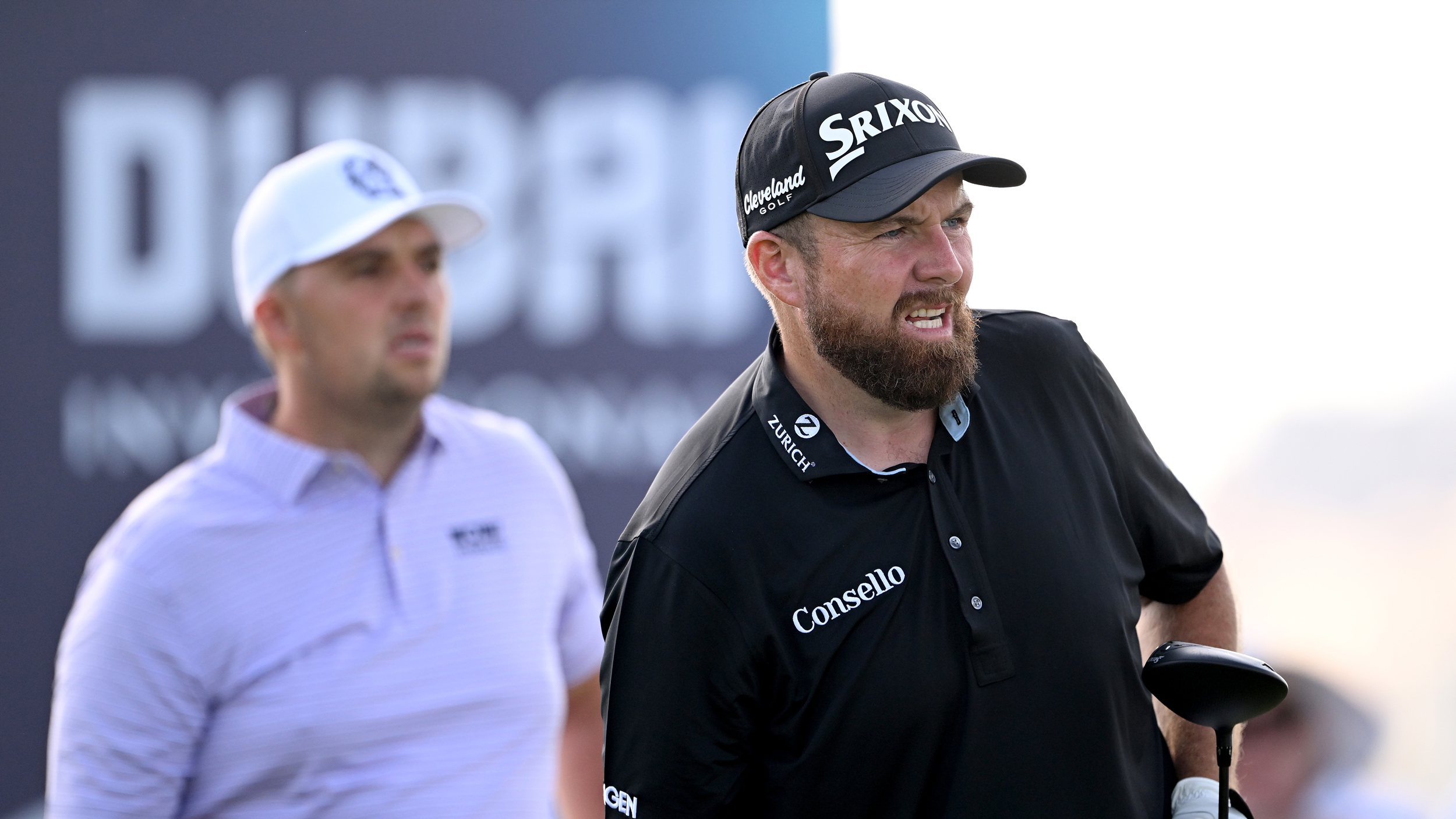 Shane Lowry looks on during the final round of the 2026 Dubai Invitational