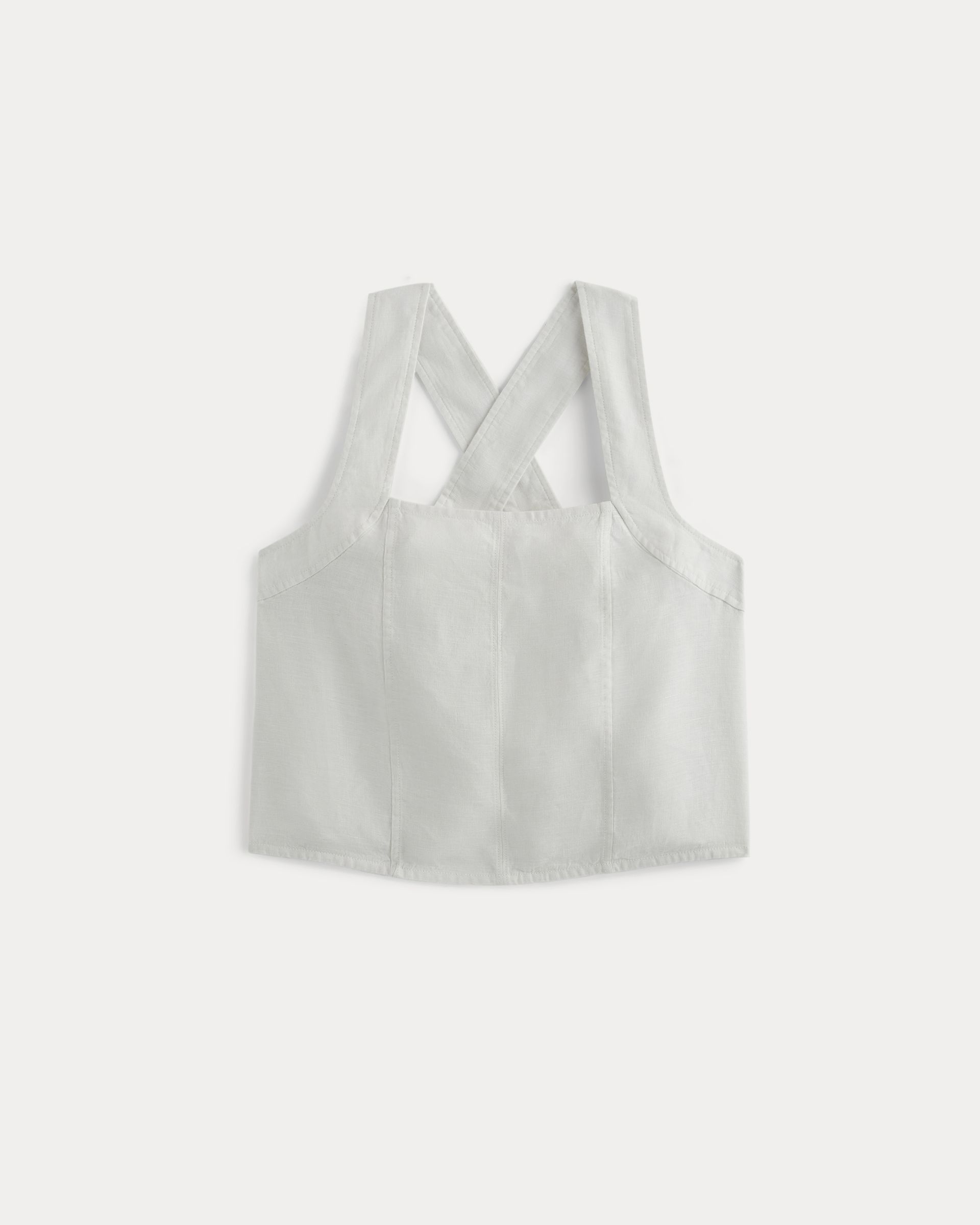 everlane, The Crossback Tank in Linen