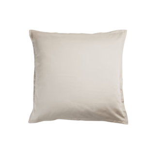 Sateen Euro Sham - White