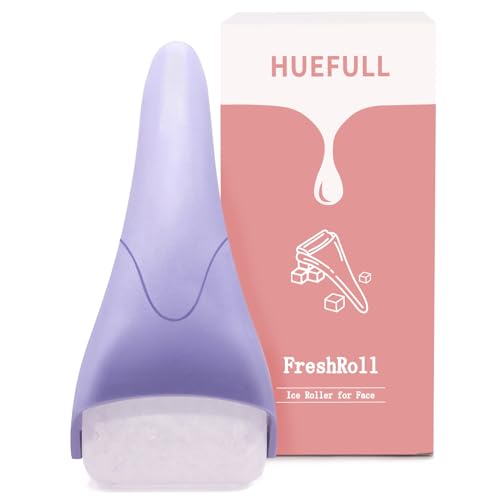 Huefull Ice Face Roller Skin Care, Ice Roller for Face & Eye Puffiness Relief, Self Care Reduce Wrinkles, Face Massager Roller Gifts for Women, Skin Care Gift for Men/woman