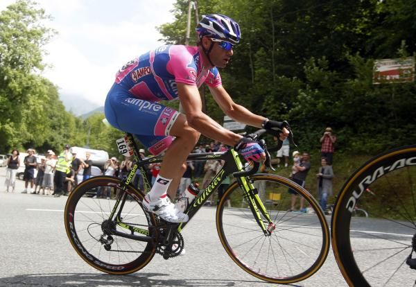Alessandro Petacchi (Lampre-ISD) finished eighth after going in the break of the day