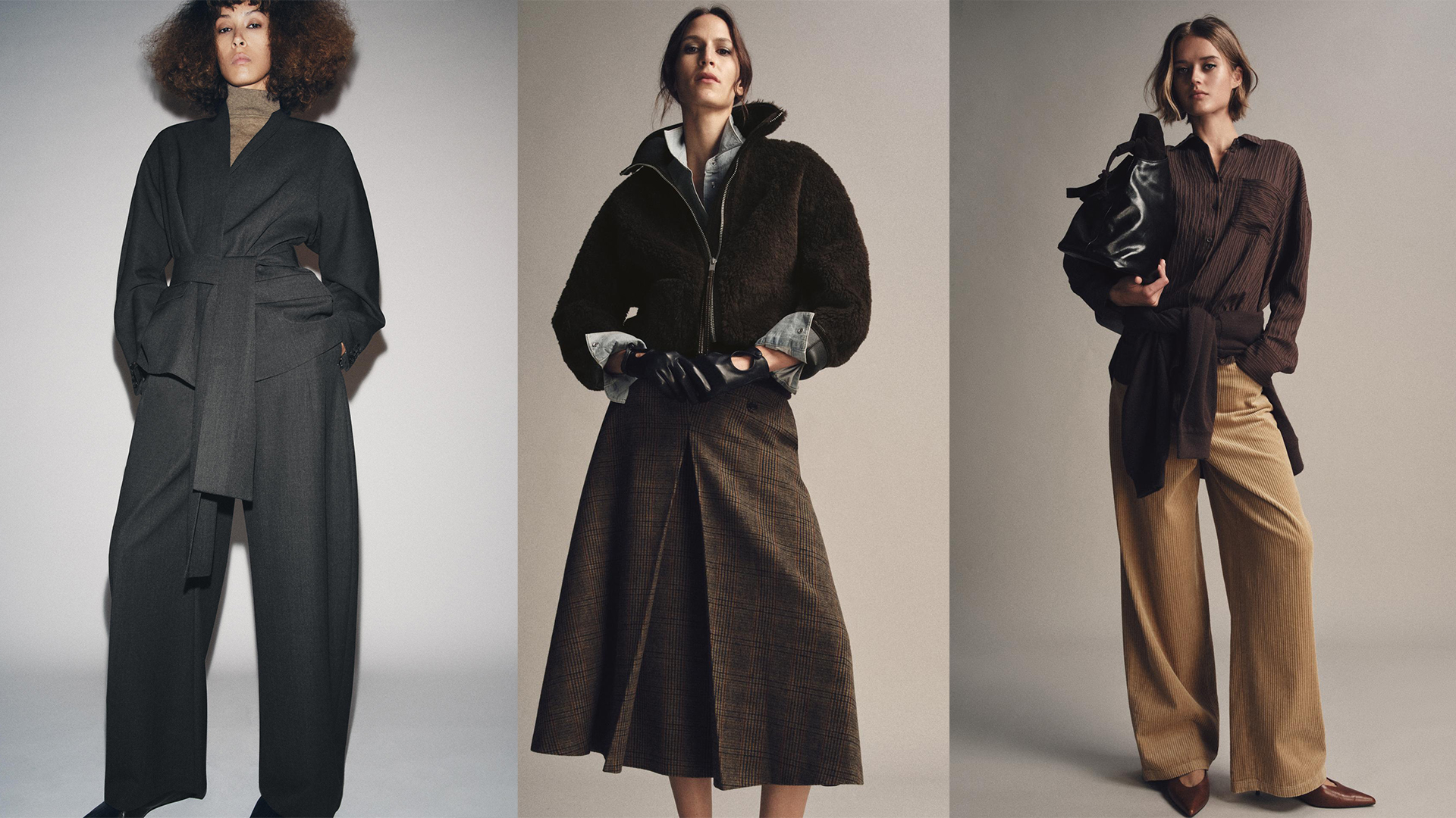 models wear zara outfits