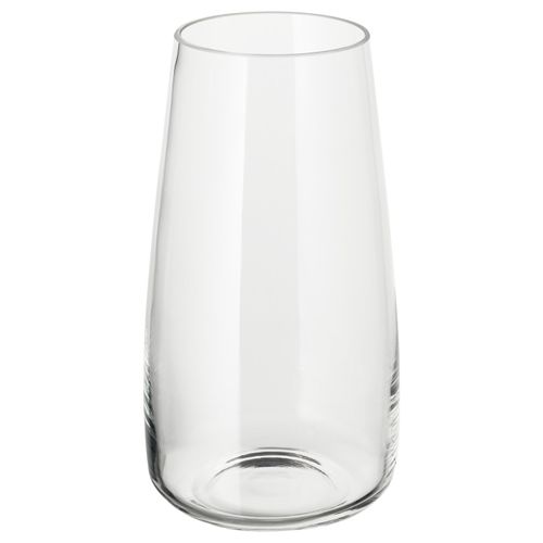 Ber&Auml;kna Vase - Clear Glass 11 &frac34; "