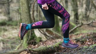 Bridgedale lifestyle image of trail running socks