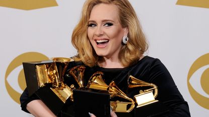 New Adele album - Adele at the Grammy Awards in 2012