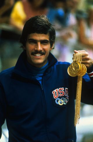 mark spitz wins gold medals