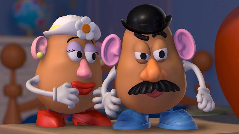 Mr. and Mrs. Potato Head in Toy Story 2